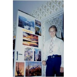 E. Ennis Admires Desert Rat Door.jpg